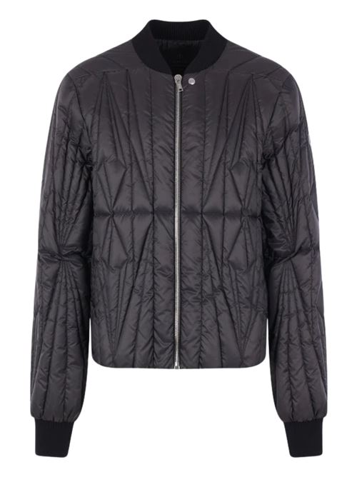 Leather bomber jacket MONCLER + RICK OWENS | MU01F1A01M8113999